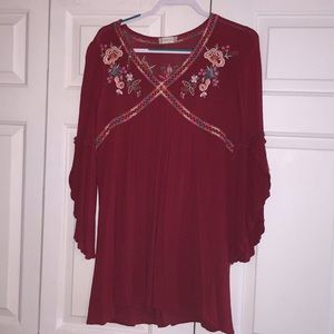 Red Altar’d State cocktail dress